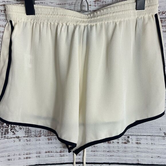 L Academie shorts Womens Sz small Silk Chiffon Elastic waist band Pull on New - Picture 6 of 12